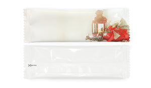Christmas Theme 3 Refreshing Individually Packed Wet Wipes - Box of 1000 Wipes - Sachet 16x5 cm