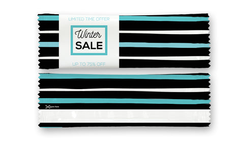 Winter Sale Theme 2 Refreshing Individually Packed Wet Wipes - Box of 1000 Wipes - Sachet 16x5 cm