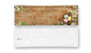 Easter Theme 1 Refreshing Individually Packed Wet Wipes - Box of 1000 Wipes - Sachet 16x5 cm